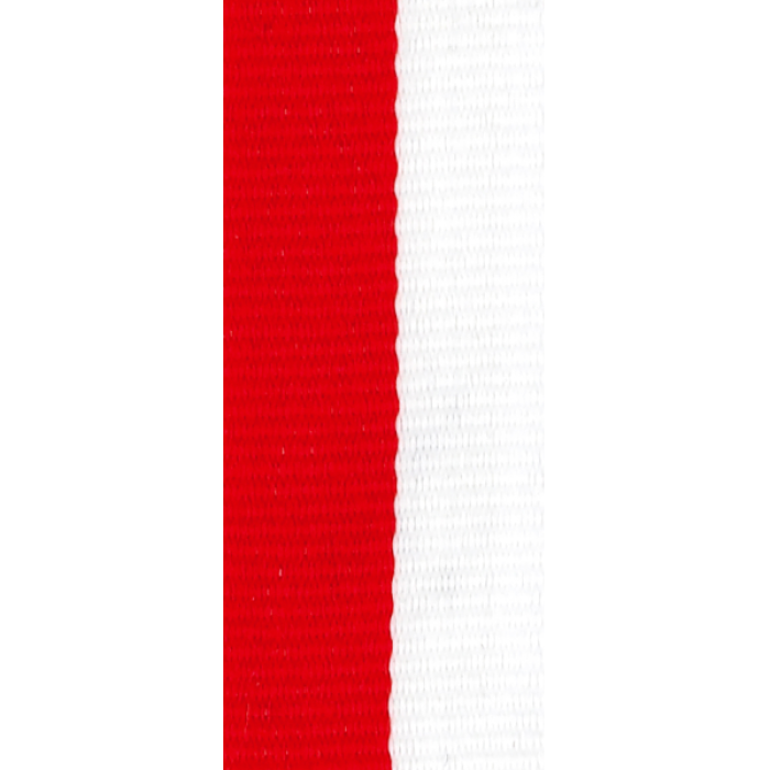 Juostelė 11 mm / Raudona-balta