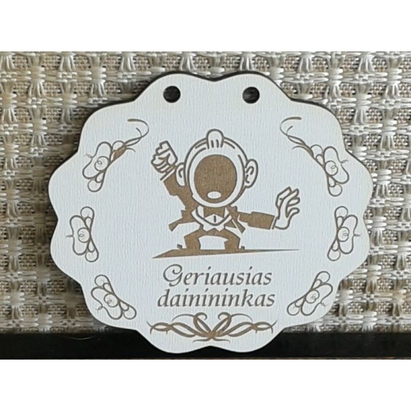 Vestuvinis medalis "DAINININKAS"