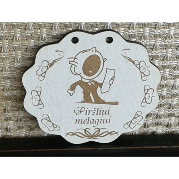 Vestuvinis medalis "PIRŠLIUI"