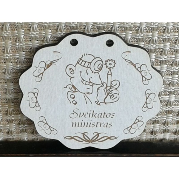 Vestuvinis medalis "SVEIKATOS MINISTRAS"