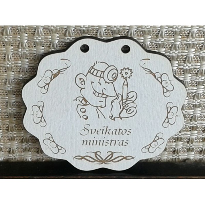 Vestuvinis medalis "SVEIKATOS MINISTRAS"